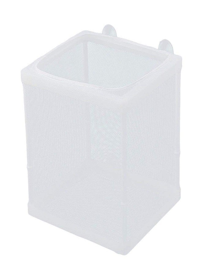 COMOK Fish Hatchery Breeder Box Aquarium Separation Net Nylon Incubator Mesh Fish Breeding Tanks Isolation Box White Square 20PCS - Image 1